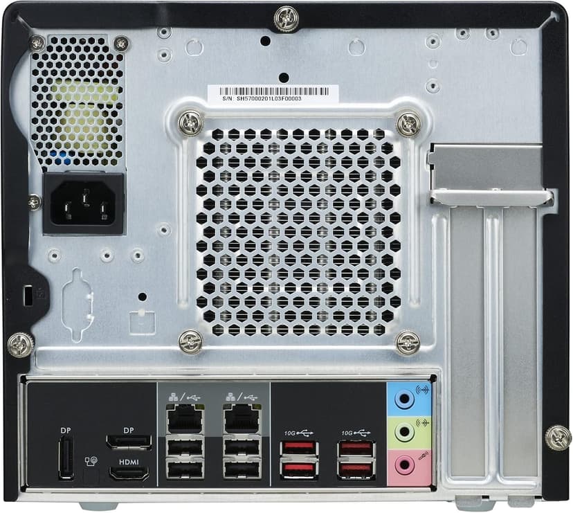 Shuttle XPC Cube SH570R6-PLUS Mini Barebone PC Intel H570 Chipset Supports 125W 11th/10th Gen Rocket Lake/Comet Lake CPU No RAM No HDD/SSD No CPU No OS 500W 80 Plus Gold Flex PSU