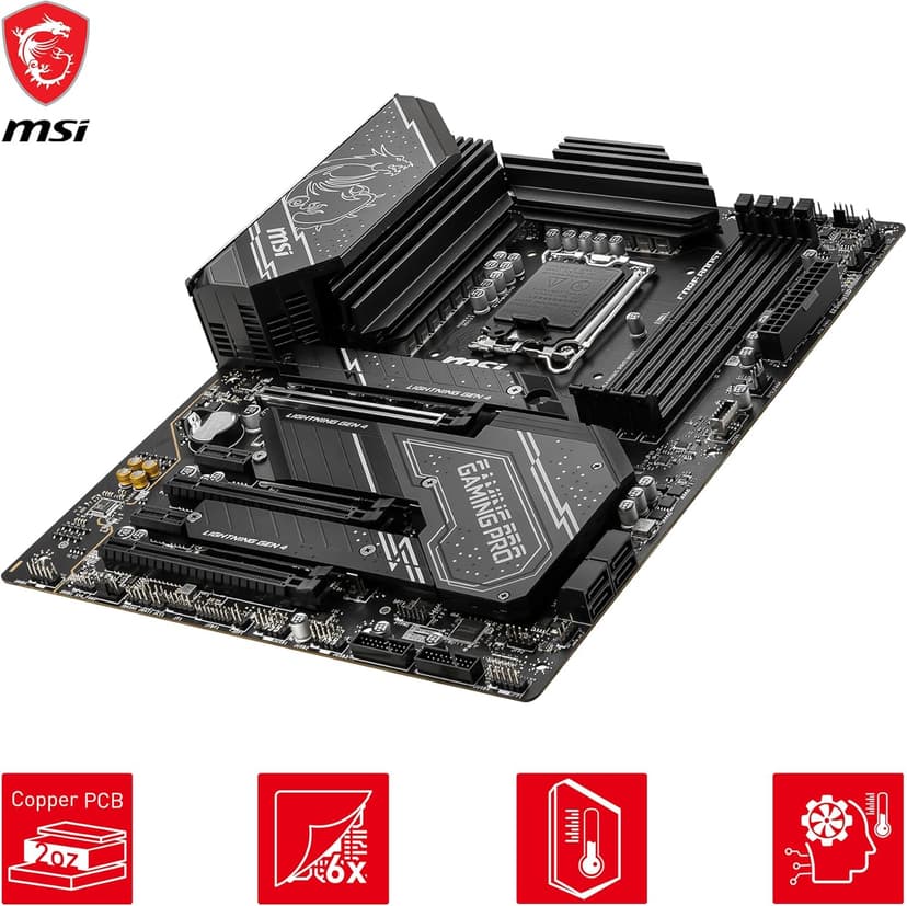 MSI Z790 GAMING PRO WIFI motherboard Intel Z790 LGA 1700 ATX