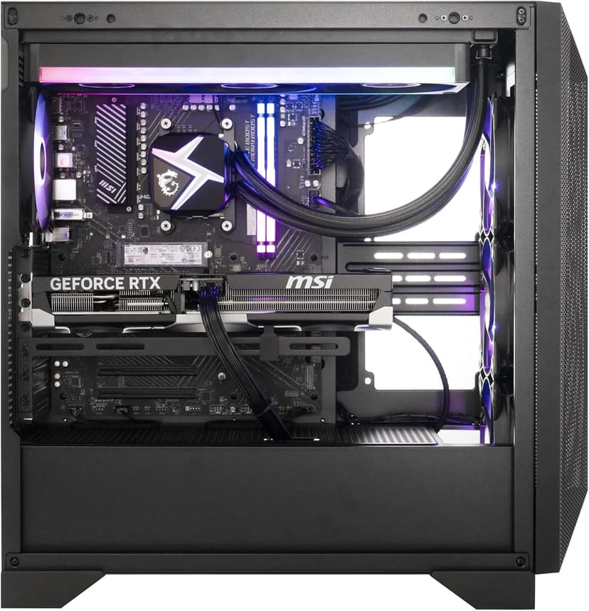 MSI Aegis ZS2 Gaming Desktop: AMD Ryzen R9-7900X, GeForce RTX 5070, 32GB DDR5, 2TB M.2 NVMe, Liquid Cooling, VR-Ready, WiFi 7, Windows 11 Home: C7NVP-1435US