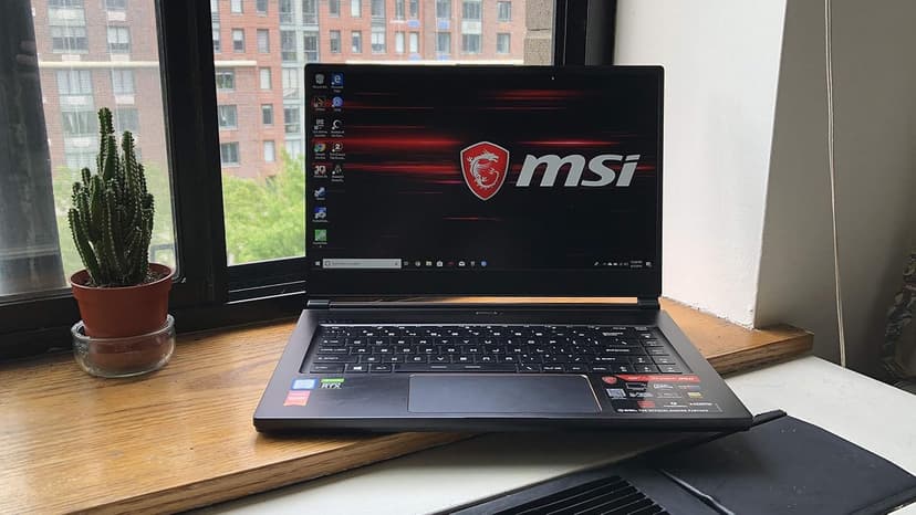 MSI GF63 Thin 9SC-066 15.6" Gaming Laptop, Thin Bezel, Intel Core i7-9750H, NVIDIA GeForce GTX1650, 16GB, 512GB NVMe SSD