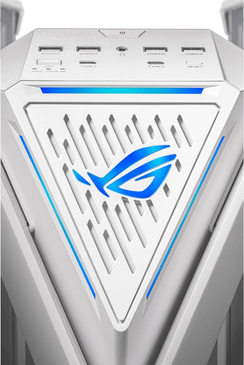 ASUS ROG Hyperion GR701 EATX Full-Tower Computer case with Semi-Open Structure, Tool-Free Side Panels, Supports up to 2 x 420mm radiators, Built-in Graphics Card Holder, 2X Front Panel Type-C
