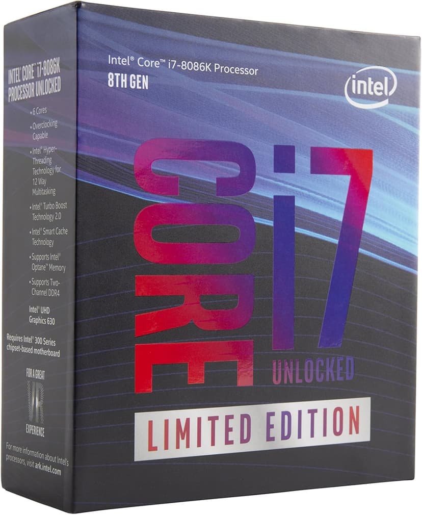 Intel BX80684I78086K i7-8086K Limited Edition Processor