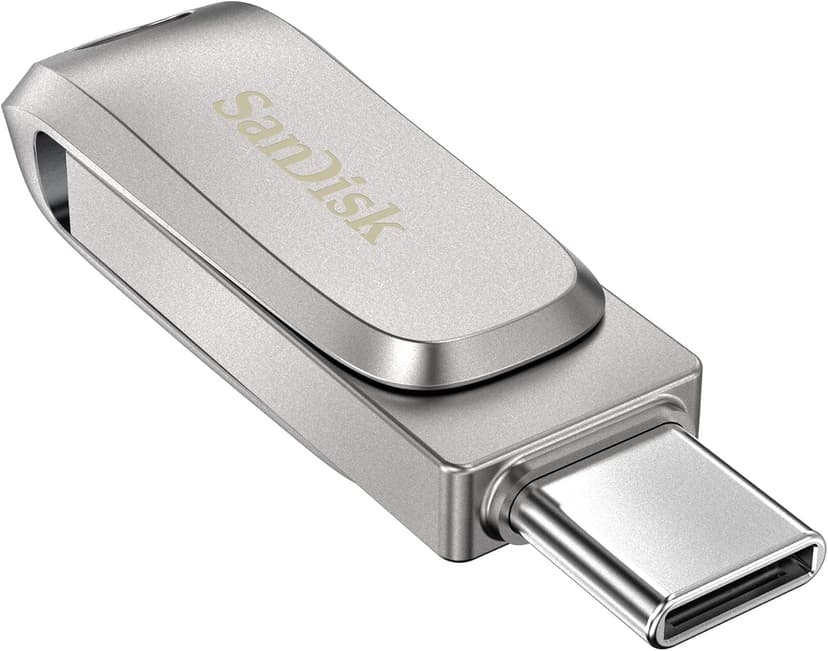SanDisk 1TB Ultra Dual Drive Luxe USB Type-C - SDDDC4-1T00-G46, Silver