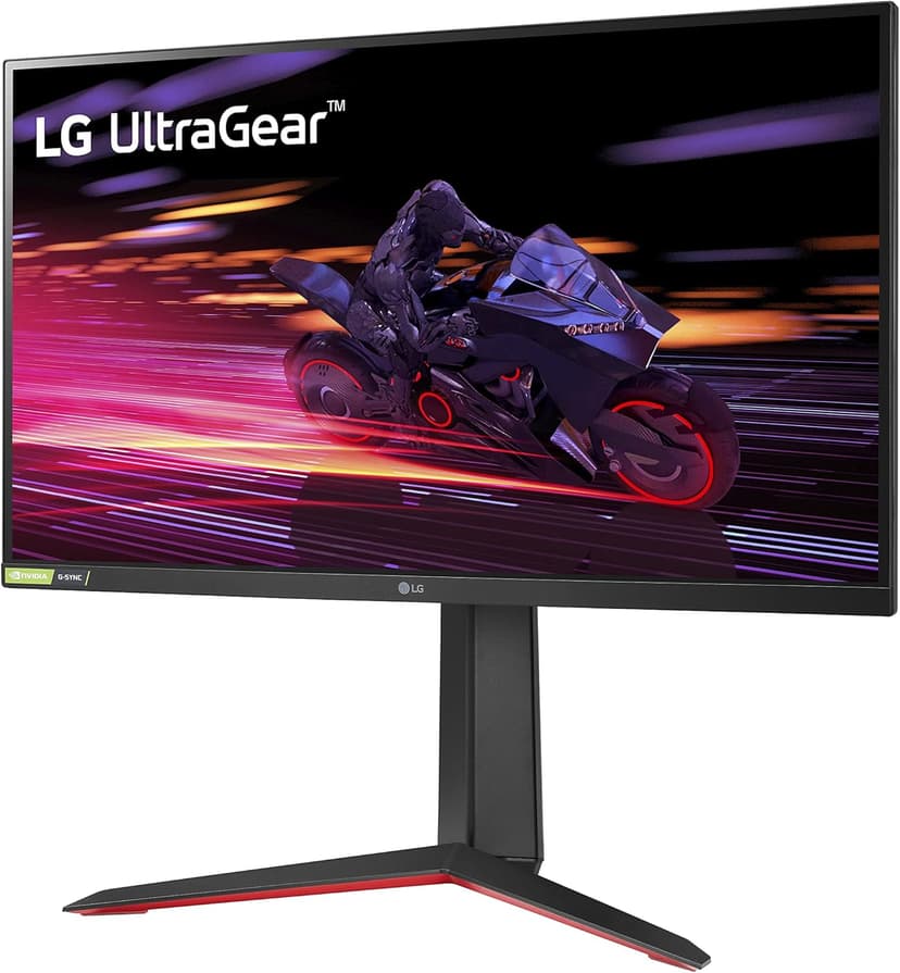 LG 27GP750-B 27” Ultragear FHD (1920 x 1080) IPS Gaming Monitor w/ 1ms Response Time & 240Hz Refresh Rate, NVIDIA G-SYNC Compatible with AMD FreeSync Premium, Thin Bezel, Tilt/Height/Pivot Adjustable