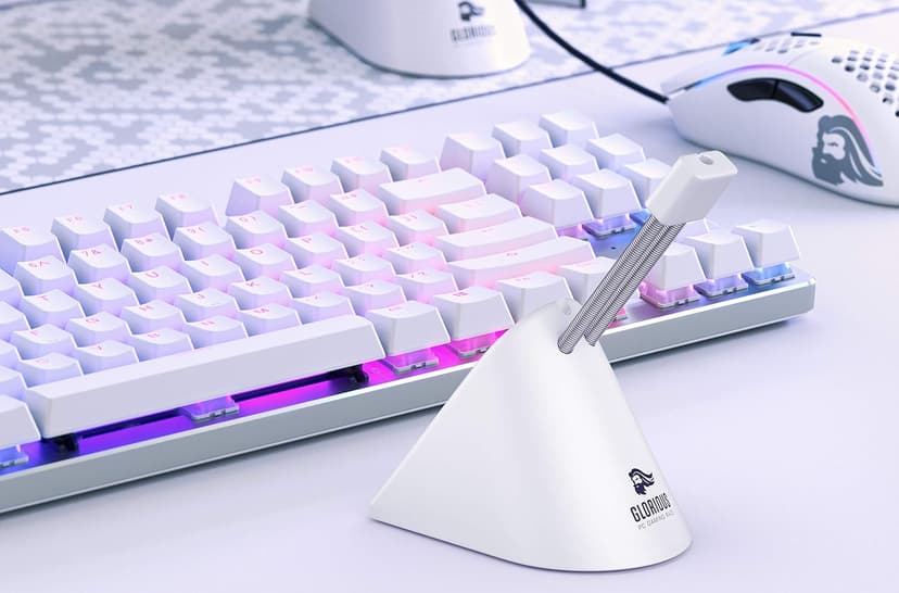 Glorious Mouse Bungee - Flexible Mouse Cable Management - Gaming Mouse Accessory (Black)