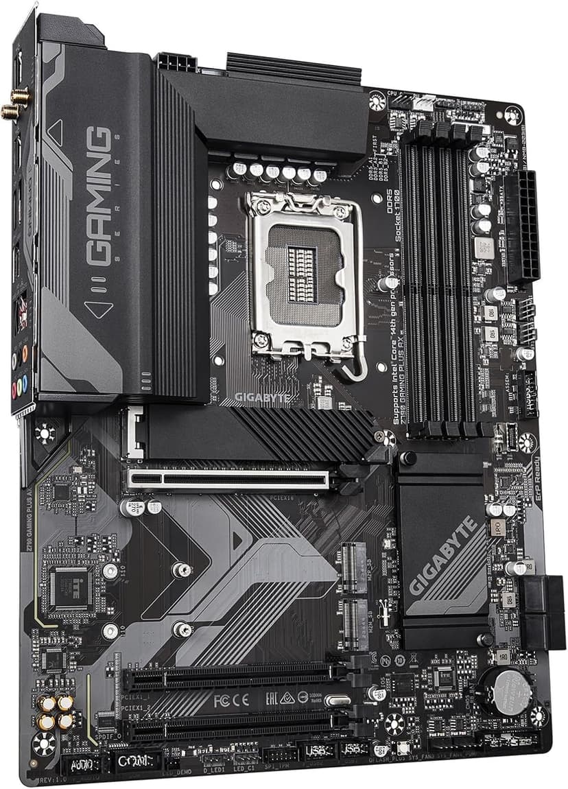 MICRO CENTER CPU Motherboard Intel i9-12900K 16-Cores LGA 1700 Gaming PC Desktop Processor up to 5.2 GHz with GIGABYTE Z790 Gaming Plus AX DDR5 Motherboard