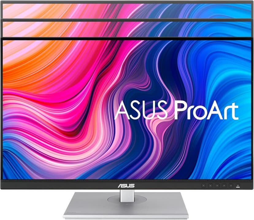 ASUS ProArt Display 27" Monitor PA278CV - WQHD (2560 x 1440), IPS, 100% sRGB, 100% Rec. 709, ΔE < 2, Calman Verified, USB Hub, USB-C, DisplayPort Daisy-chaining, HDMI, Eye Care, Height Adjustable