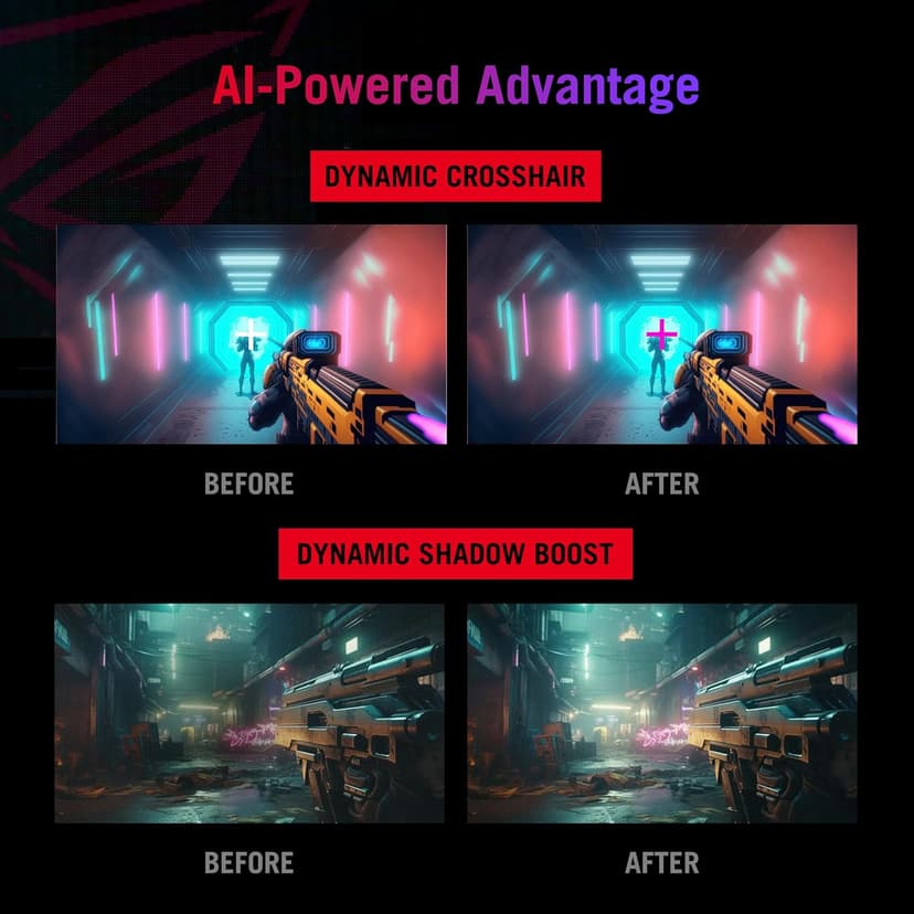 ASUS ROG Strix 25” (24.5” viewable) Esports Gaming Monitor (XG259QNS) - Full HD, 380Hz, 0.3ms, Fast IPS, Extreme Low Motion Blur Sync, FreeSync Premium, DisplayWidget, Ergonomic, 3 yr Warranty