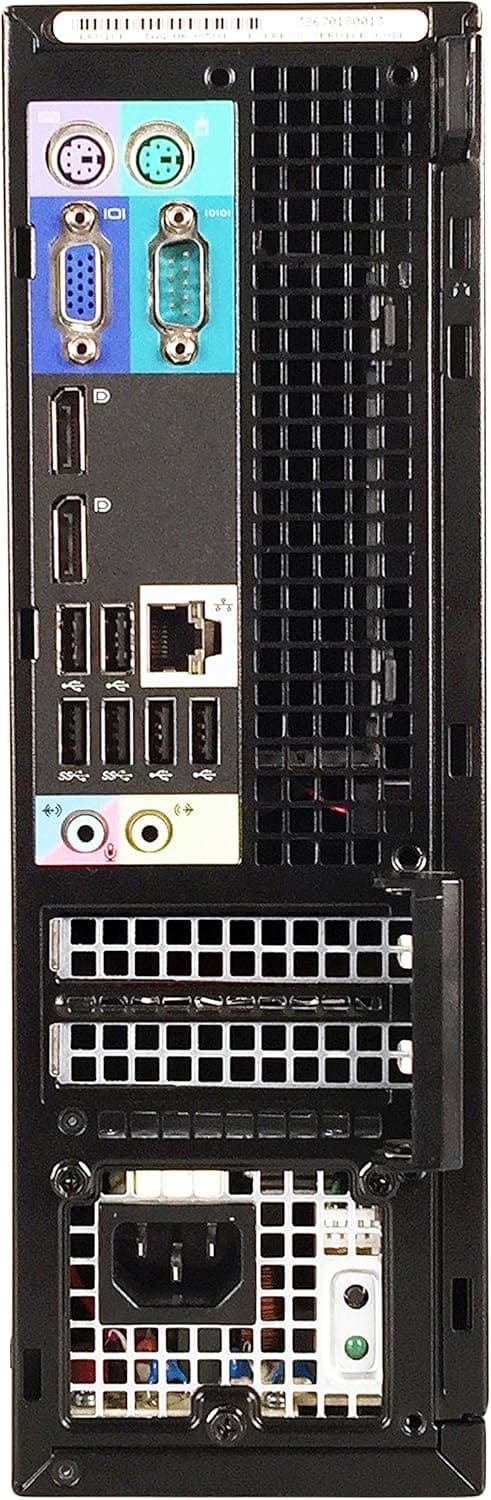 Dell Optiplex 9020 SFF Business Desktop Tower PC (Intel Core i7 4770, 16GB Ram, 256GB SSD, WiFi, Dual Monitor Support HDMI + VGA, DVD-RW) Win 10 Pro with CD (Renewed)