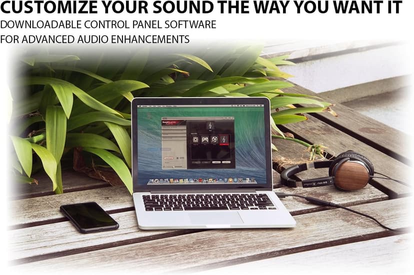 Creative Labs Sound Blaster Play! 3 External USB Sound Adapter for Windows and Mac. Plug and Play (No Drivers Required). Upgrade to 24-Bit 96Khz Playback