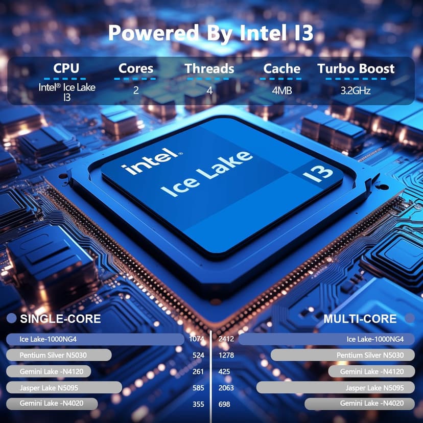 Laptop Gaming,with Backlit Keyboard-Core Laptop i3 (2C/4T, Up to 3.2GHz), 12GB DDR4 RAM+512GB NVMe SSD, 15.6" FHD IPS 180° Viewing Angle, WiFi 6 & Bluetooth - Aluminum Portable Laptop Computer