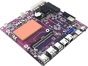 NAS Mainboard N150 Mini ITX, 2 x i226V 2.5GbE LAN NAS Motherboard, Barebone, 1 xDDR5, 2 xM.2 NVMe SSD Slot, 6 xSATA3.0, 1 xPCIe3.0 x4 Slot, TF Card Slot, SPK/MIC