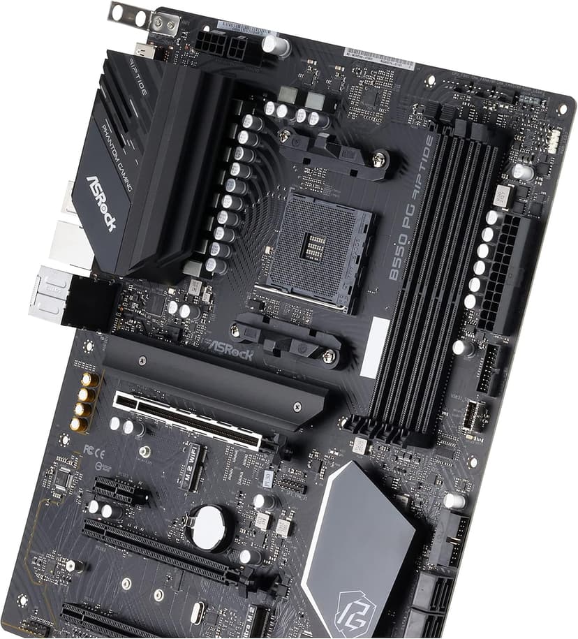 ASRock AMD B550 PG Riptide ATX Motherboard Dual Channel DDR4 4933 MHz AM4 Socket 128 GB SATA3 6.0 Gb/s M.2
