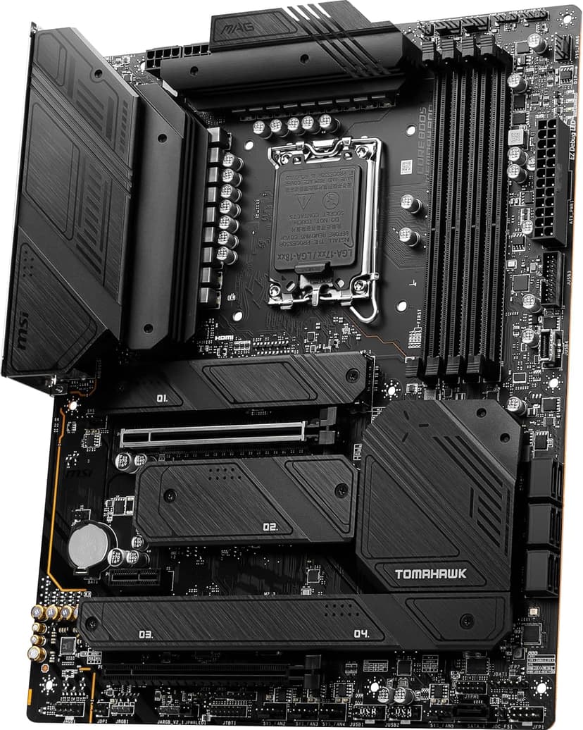 MSI MAG Z790 Tomahawk WiFi DDR4 Gaming Motherboard (Supports 12th/13th Gen Intel Processors, LGA 1700, DDR4, PCIe 5.0, M.2, 2.5Gbps LAN, USB 3.2 Gen2, Wi-Fi 6E, ATX)