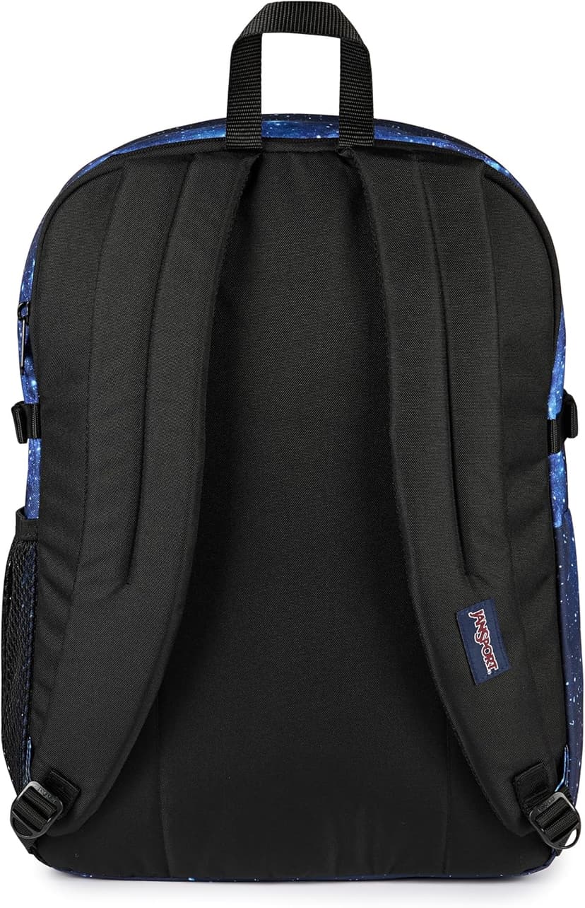 JanSport Main Campus Backpack - Travel or Work Backpack with 15-Inch Laptop Sleeve and Dual Water Bottle Pockets, Stellar Starfield
