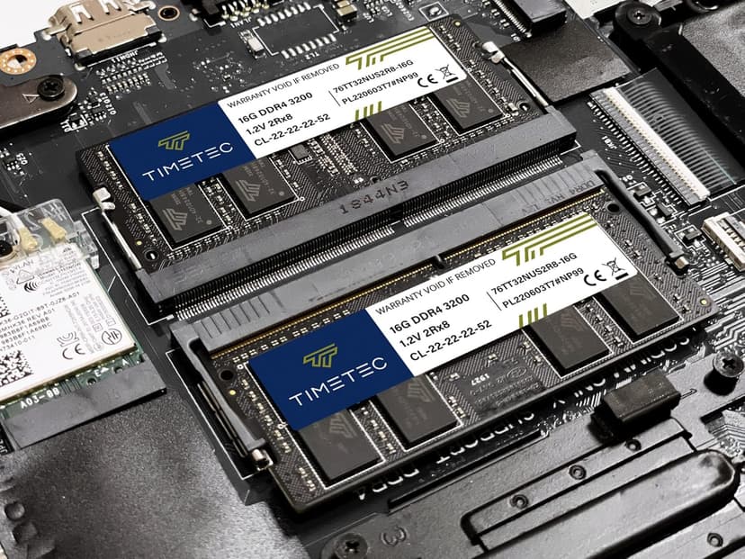 Timetec 32GB KIT(2x16GB) DDR4 3200MHz (or 2933MHz or 2666MHz) PC4-25600 Non-ECC Unbuffered 1.2V CL22 2Rx8 Dual Rank 260 Pin SODIMM Laptop Notebook PC Computer Memory RAM Module Upgrade