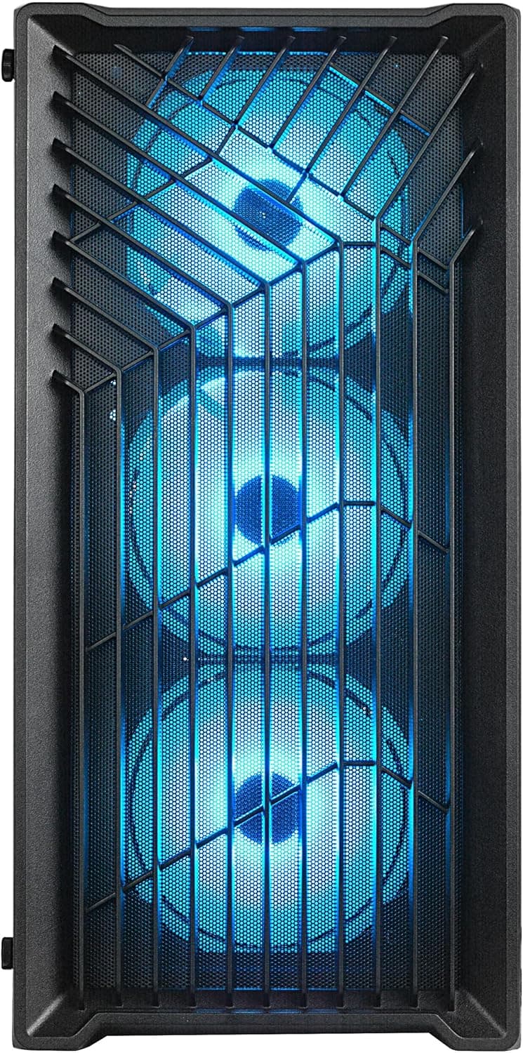 Blackout Computers Gaming Desktop PC Computer, Intel Core i7 3.6 GHz up to 4.0 GHz,AMD Radeon RX 580 8G GDDR5,16GB RAM,1TB NVME SSD, Windows 10 Pro, WiFi, Bluetooth 5.0, VR Ready,RGB Fans x4 (Renewed)