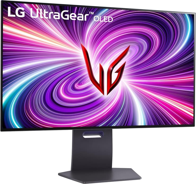 LG 32GS95UE 32-inch Ultragear OLED Dual Mode Gaming Monitor 4K UHD 1440p 240Hz 0.03ms AMD FreeSync Premium Pro NVIDIA G-Sync HDMI 2.1 DisplayPort Tilt/Height/Swivel Stand Black