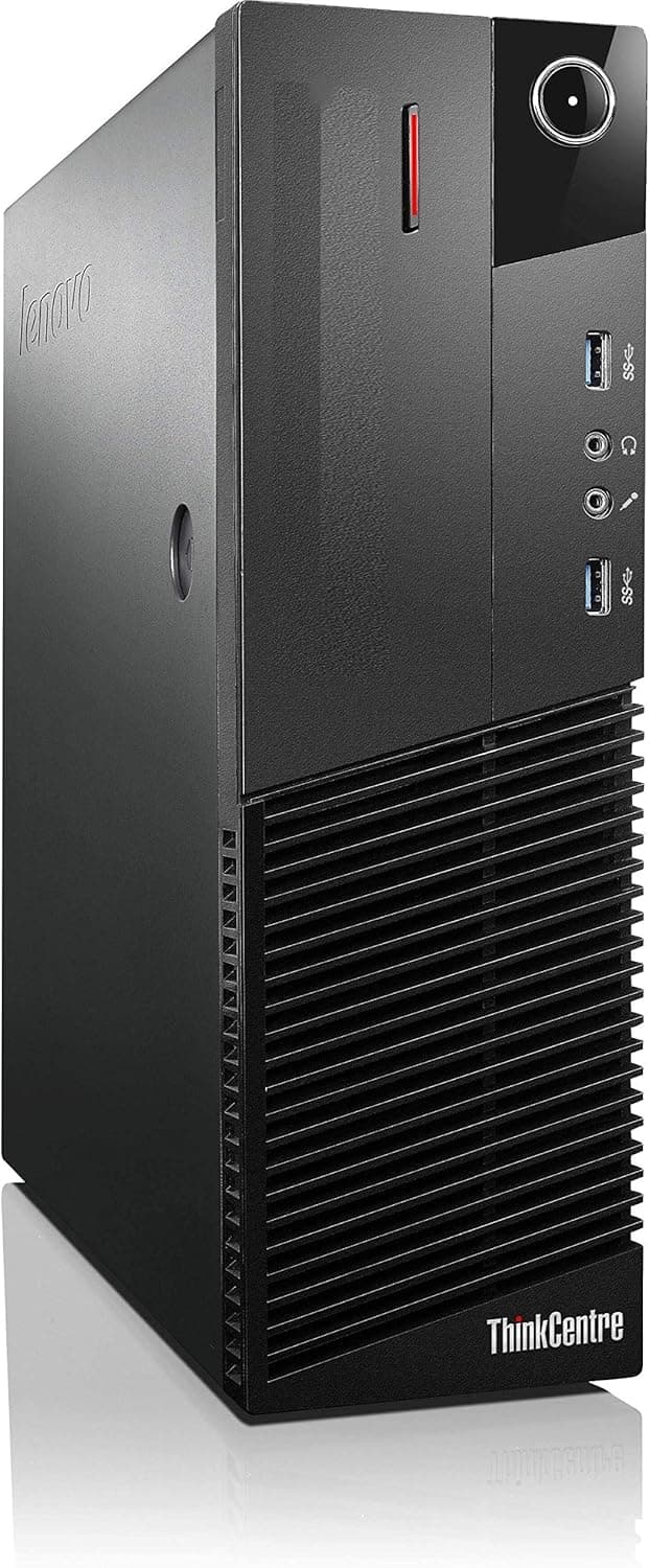 Lenovo M93P SFF Computer Desktop PC Intel Core i7 3.4GHz Processor 16GB Ram 128GB M.2 SSD 2TB HDD Wireless Keyboard Mouse, WiFi | Bluetooth, New Dual 23.8" Monitor Win 10 Pro (Renewed)