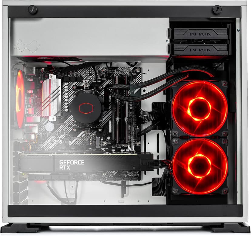 Skytech Gaming Shiva Gaming PC Desktop – Intel Core i7 12700F 2.1 GHz, NVIDIA RTX 3060, 1TB NVME SSD, 16GB DDR4 RAM 3200, 650W Gold PSU, 240mm AIO, 11AC Wi-Fi, Windows 11 Home 64-bit,White