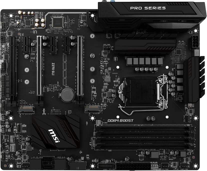 MSI Pro Series Intel Z270 DDR4 HDMI USB 3 SLI ATX Motherboard (Z270 SLI)