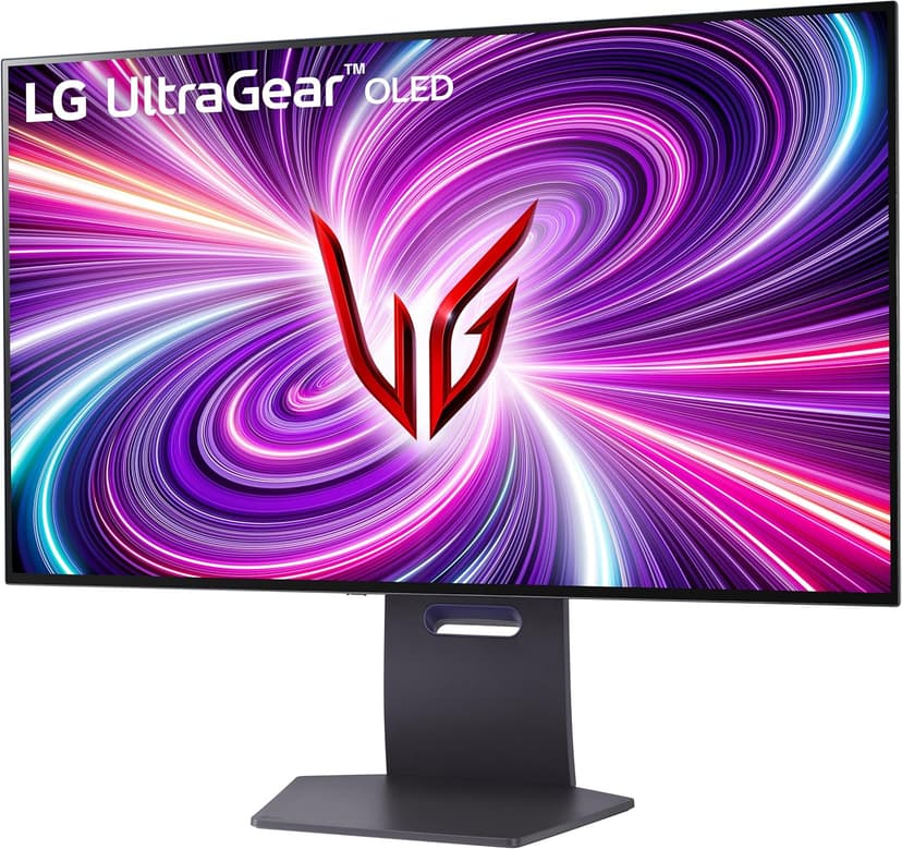 LG 32GS95UE 32-inch Ultragear OLED Dual Mode Gaming Monitor 4K UHD 1440p 240Hz 0.03ms AMD FreeSync Premium Pro NVIDIA G-Sync HDMI 2.1 DisplayPort Tilt/Height/Swivel Stand Black