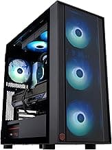 ADVANCED BATTLESTATIONS ABS Eurus Ruby Gaming PC - Windows 11 - AMD Ryzen 7 9800X3D - GeForce RTX 5070 Ti - DLSS 4 - AI-Powered Performance - 32GB DDR5 6400MHz - 2TB M.2 NVMe SSD - ER9800X3D5070TI4
