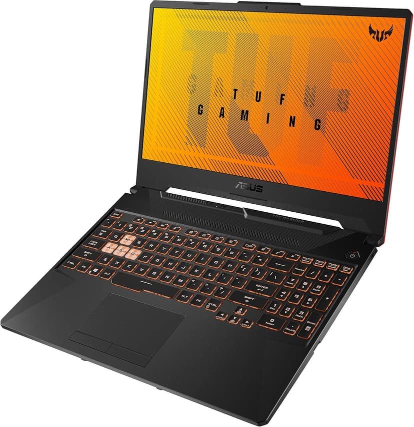 ASUS TUF Gaming A15 Gaming Laptop, 15.6” 144Hz FHD IPS-Type, AMD Ryzen 5 4600H, GeForce GTX 1650, 8GB DDR4, 512GB PCIe SSD, Gigabit Wi-Fi 5, Windows 10 Home, FA506IH-AS53