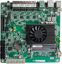 NAS Motherboard N5105,4 Port i226/ i225 2.5GbE LAN,M.2 NVMe, 6*SATA3.0,2*DDR4, 1*PCIe4.0, Mini ITX Soft Router VPN Openwrt Barebone Micro Appliance DIY