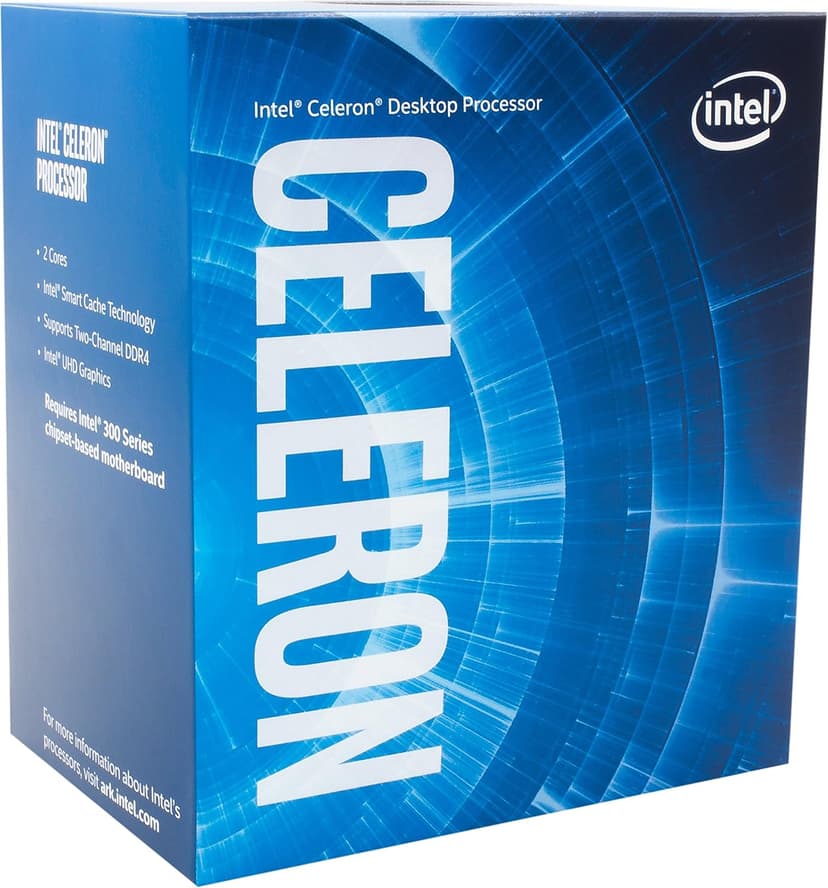 Intel Celeron® G4900 Desktop Processor 2 Core 3.1GHz LGA1151 300 Series 54W BX80684G4900
