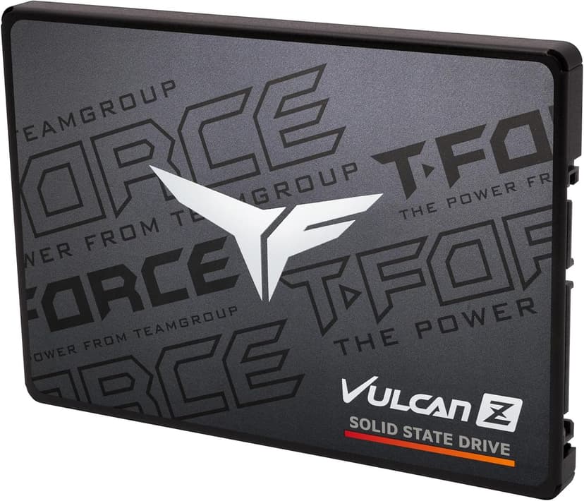 TEAMGROUP T-FORCE VULCAN Z 1TB SLC Cache 3D NAND TLC 2.5 Inch SATA III Internal Solid State Drive SSD (R/W Speed up to 550/500 MB/s) T253TZ001T0C101