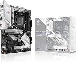 ASUS ROG Strix B550-A Gaming Desktop Motherboard - AMD B550 Chipset - Socket AM4 - ATX - 128 GB DDR4 SDRAM Maximum RAM - DIMM, UDIMM - 4 x Memory Slots - HDMI - DisplayPort - 6 x SATA Interfaces