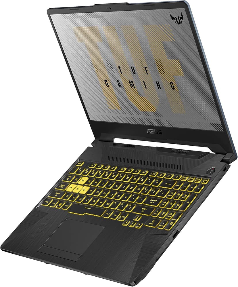 ASUS TUF Gaming A15 Gaming Laptop, 15.6” 144Hz FHD IPS-Type, AMD Ryzen 7 4800H, GeForce GTX 1660 Ti, 16GB DDR4, 512GB PCIe SSD, Gigabit Wi-Fi 5, Windows 10 Home, Metal, TUF506IU-ES74
