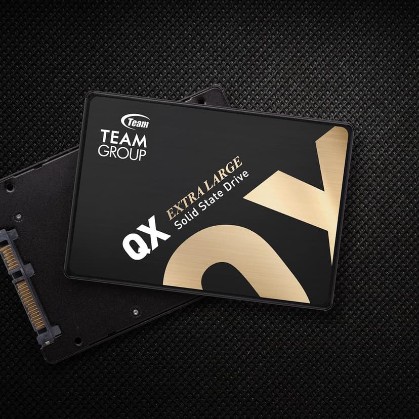 TEAMGROUP QX 4TB 3D NAND QLC 2.5 Inch SATA III Internal Solid State Drive SSD R/W Speed up to 560/500 MB/s 1000TBW Laptop & PC Desktop T253X7004T0C101