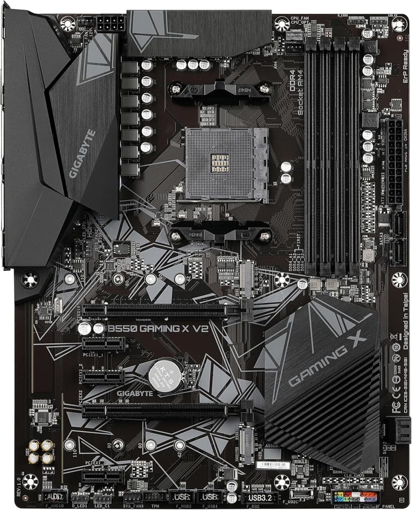 Gigabyte B550 Gaming X V2 Motherboard (AM4/4xDDR4/HDMI/DVI-D/USB 3.2/M.2)