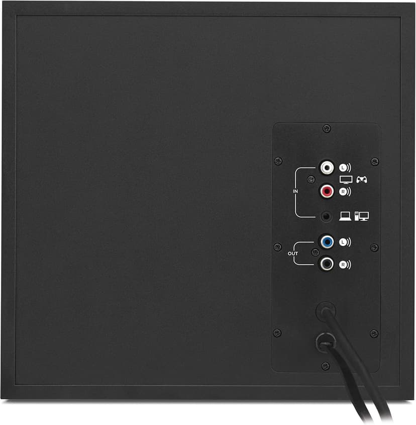 Logitech Z533 2.1 Multimedia Speaker System with Subwoofer, Powerful Sound, Booming Bass, 3.5mm Audio and RCA Inputs, PC/PS/Xbox/TV/Smartphone/Tablet/,Black
