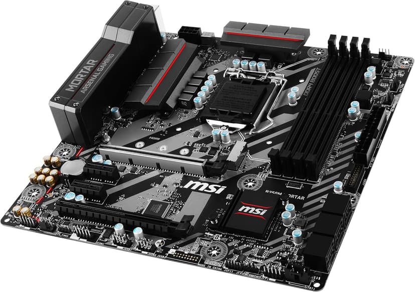MSI Gaming Intel B250 LGA 1151 DDR4 HDMI VR Ready micro-ATX Motherboard (B250M MORTAR)