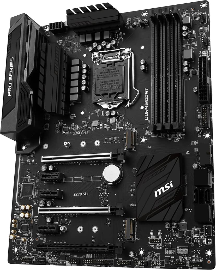 MSI Pro Series Intel Z270 DDR4 HDMI USB 3 SLI ATX Motherboard (Z270 SLI)