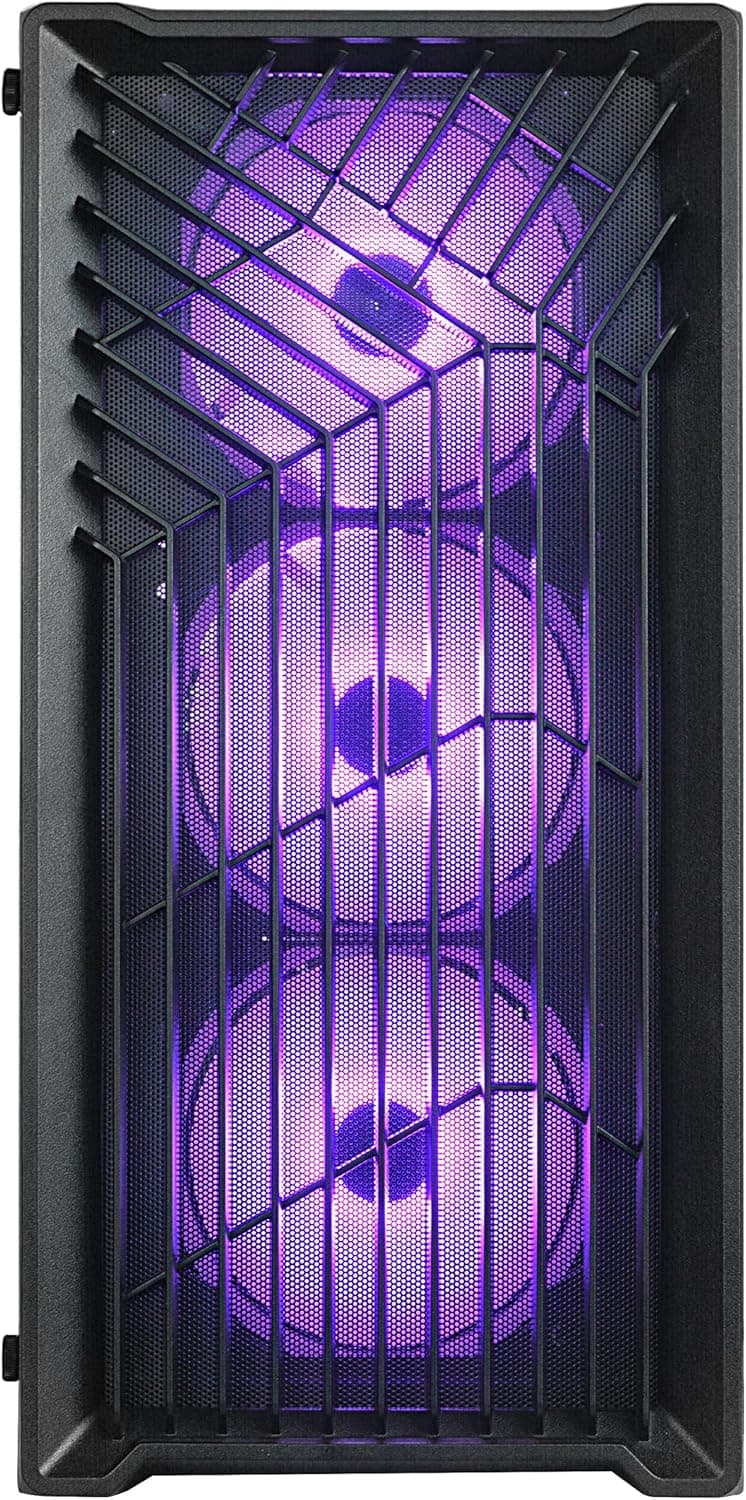 Blackout Computers Gaming Desktop PC Computer, Intel Core i7 3.6 GHz up to 4.0 GHz,AMD Radeon RX 580 8G GDDR5,16GB RAM,1TB NVME SSD, Windows 10 Pro, WiFi, Bluetooth 5.0, VR Ready,RGB Fans x4 (Renewed)