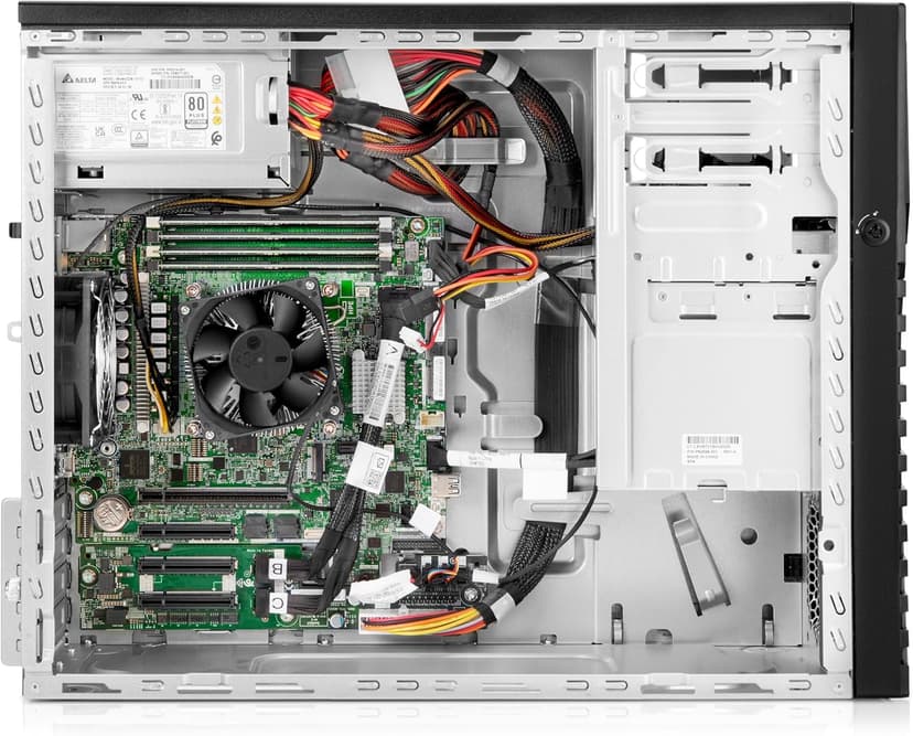 Hewlett Packard Enterprise ProLiant ML30 Gen11 Tower Server w/one Intel Xeon E-2434 Processor, 3.4GHz 4‑core 1P 32GB‑U 8SFF 2x960GB SSD 2x500W PS (HPE Smart Choice P72995-005)