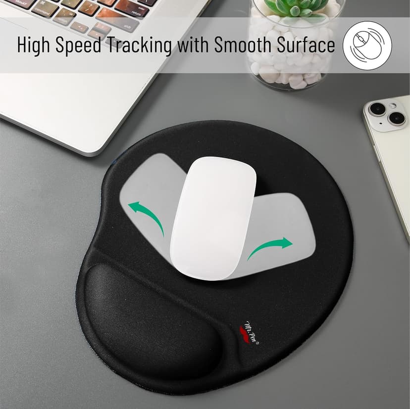 Mr. Pen- Mouse Pad with Wrist Support, Ergonomic Pad, Gel Gaming Support, Back to School Supplies