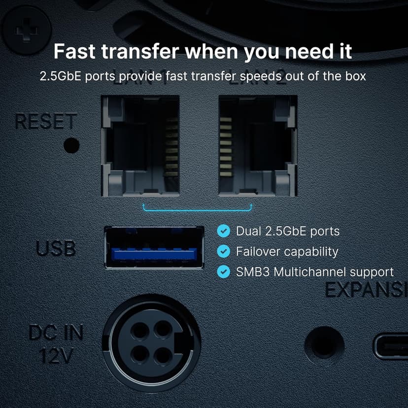 Synology 4-Bay DiskStation DS925+ (Diskless)