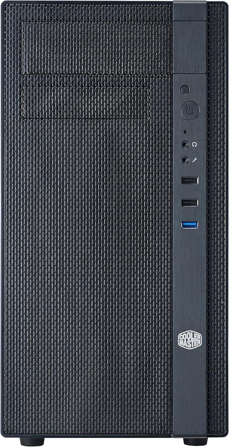 Cooler Master N200 - Mini Tower Computer Case with Fully Meshed Front Panel and mATX/Mini-ITX Support