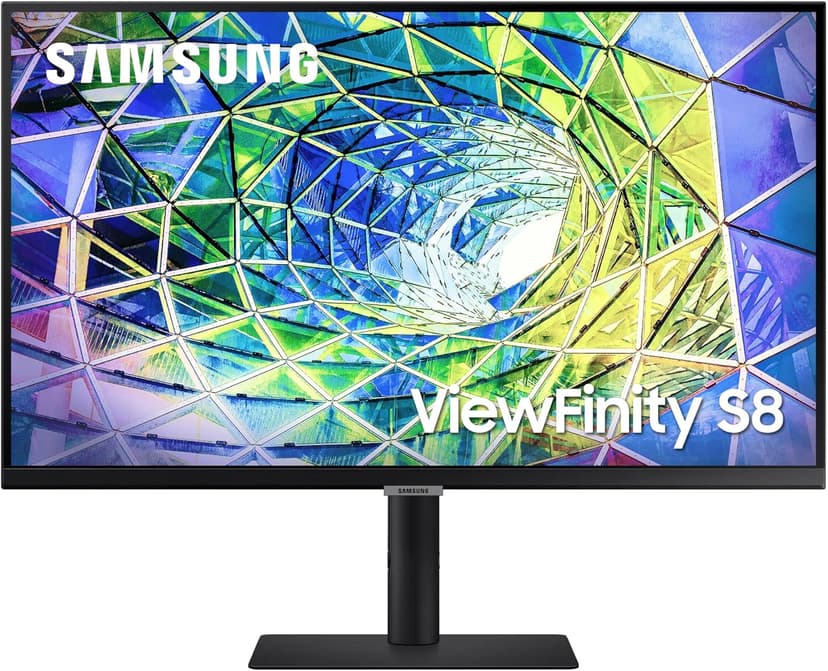 Samsung 27” S80UA 4K UHD IPS HDR10 High Resolution Monitor, USB-C, Eye Saver Mode, Eco Saving Plus, LS27A804UJNXGO, 2025, 3 Year Warranty