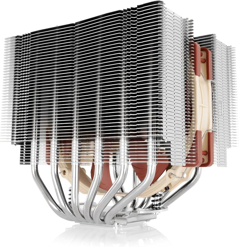 Noctua NH-D15S, Premium Dual-Tower CPU Cooler with NF-A15 PWM 140mm Fan (Brown)