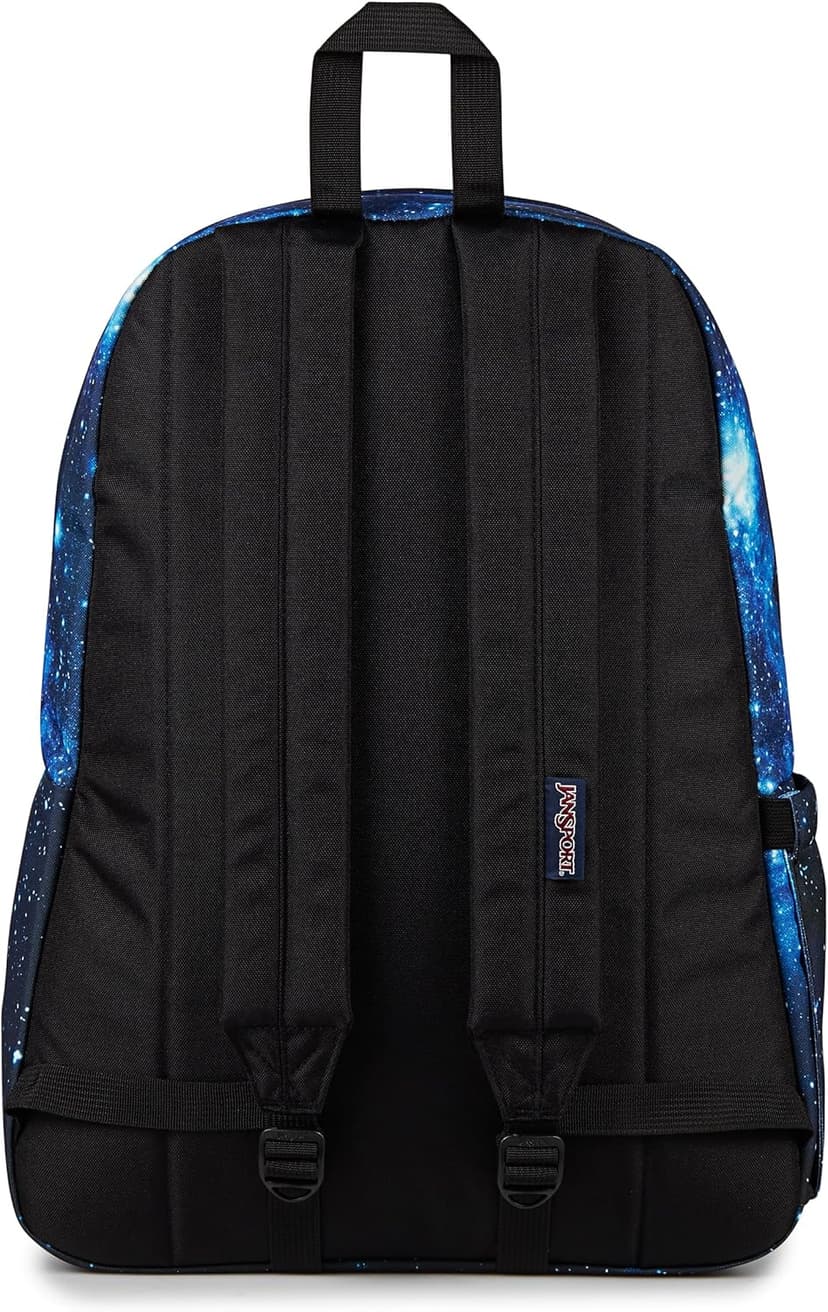 JanSport SuperBreak Plus Backpack with Padded 15-inch Laptop Sleeve and Integrated Bottle Pocket - Spacious and Durable Daypack for Work and Travel - Stellar Starfield