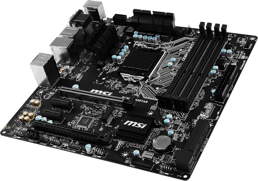 MSI Gaming Intel Skylake B150 LGA 1151 DDR4 USB 3.1 Micro ATX Motherboard (B150M Mortar)