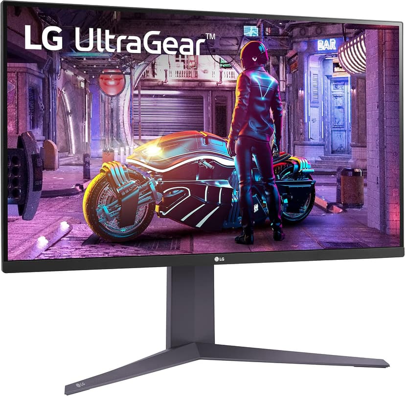 LG 32GQ750-B 32-inch Ultragear 4K UHD (3840 x 2160) Gaming Monitor, 144Hz, 1ms, AMD FreeSync Premium, HDR10, Reader Mode, Built-in Speaker, HDMI, DisplayPort, Tilt/Height/Pivot Stand, Black