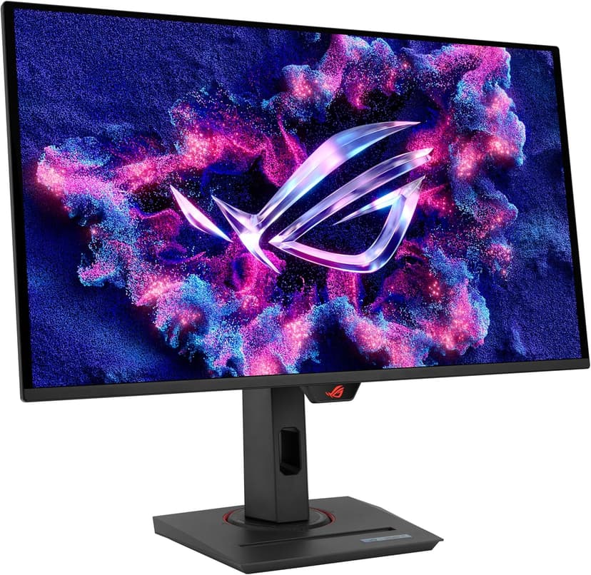 ASUS ROG Strix 26.5” 1440P QD-OLED Gaming Monitor (XG27ACDNG) -QHD (2560x1440), 360Hz, 0.03ms, Custom Heatsink, OLED Care+, G-SYNC Compatible, 99% DCI-P3, DisplayWidget, AI Gaming, 3yr Warranty