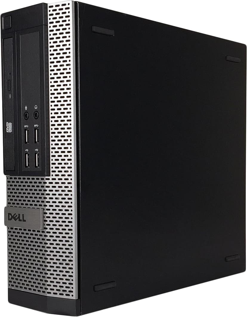 Dell Optiplex 9020 SFF Business Desktop Tower PC (Intel Core i7 4770, 16GB Ram, 256GB SSD, WiFi, Dual Monitor Support HDMI + VGA, DVD-RW) Win 10 Pro with CD (Renewed)